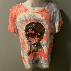 Lucky Brand tye dye Rizzo T-shirt
